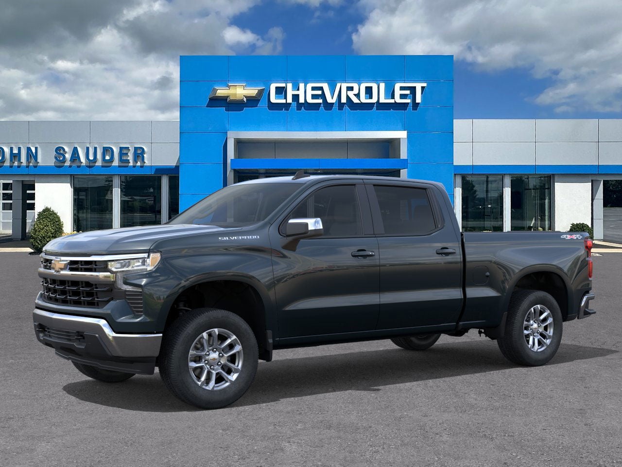 2026 Chevrolet Silverado 1500 — side profile view