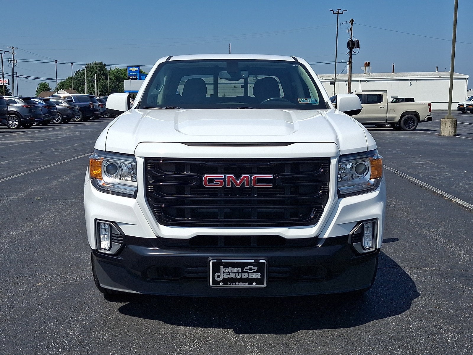 2022 GMC Canyon — side profile view